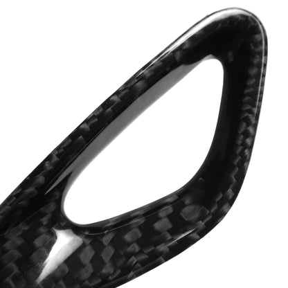 Dry Carbon Fiber 3PCS Gear Shift Knob Trim Covers For Lotus Emira AT I4 V6 Sports 2022 2023 2024 2025