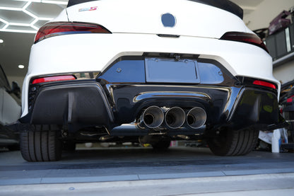 Pre-Preg Dry Carbon Fiber Rear Diffuser Fin Extension Kit for Acura Integra Type S DE5 2023 2024 2025 2026