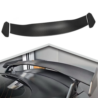 Dry Carbon Fiber Add-on Style Tailgate Spoiler for Ford Mustang S550 S650 Dark Horse GT 2015-Up Rear Trunk Spoiler