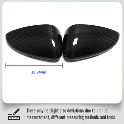 Real Dry Carbon Fiber Rearview Mirror Cover Trim For Lotus Emira V6 I4 GT4 Coupe HTC 2022 2023 2024 2025