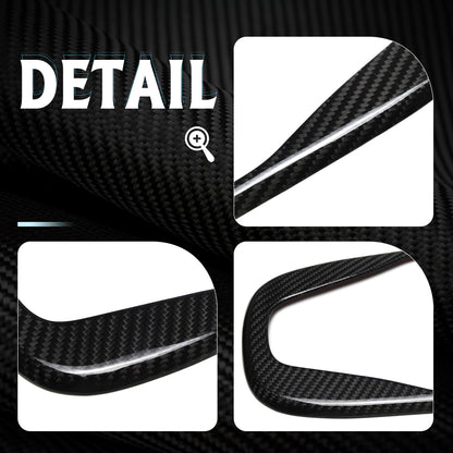 Center Control Gear Shift Outer Frame Trim For Lotus Emira I4 V6 2022 2023 2024 2025, Dry Carbon Fiber Accessories