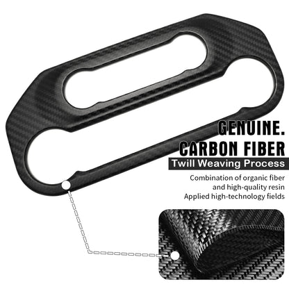 For Ford Bronco Raptor Outer Banks 2021+ Console Air Conditioner Button Panel Carbon Fiber Accessories