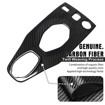 AT Gear Shift Panel Cover Trim For Lotus Emira V6 GT4 Convertible HTC 2022 2023 2024 2025, Real Dry Carbon Fiber Material