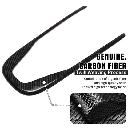 Center Control Gear Shift Outer Frame Trim For Lotus Emira I4 V6 2022 2023 2024 2025, Dry Carbon Fiber Accessories
