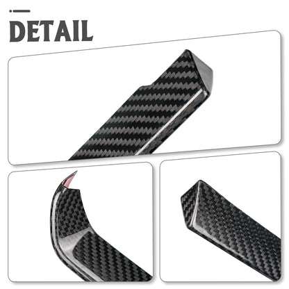 Dry Carbon Fiber Dashboard Air Vent Outlet Interior Kit for Corvette C8 Z06 ZR1 2026+ Center AC Vent Climate Control Button Cover