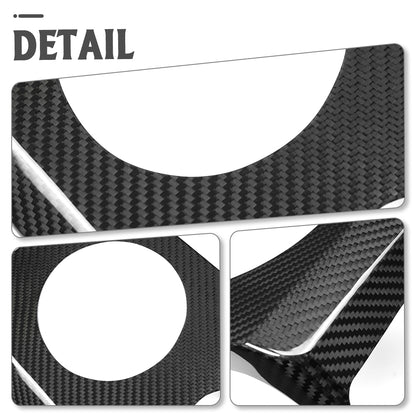 Dry Carbon Fiber Driver Side Vent Outer Frame For Toyota GR Yaris Hatchback 2025 2026, Speedometer Upper Trim Panel Cover