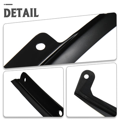 ABS Plastic, Front Wheel Eyebrow Fender Trim for Ford Mustang S650 GT Darkhorse 2024 2025, Car Wheel Arch Covers