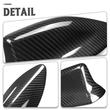 Real Dry Carbon Fiber Shark Fin Antenna Protective Cover for Toyota GR Corolla GZEA14 Morizo Circuit Core 2023 2024 2025 2026, Exterior Trim