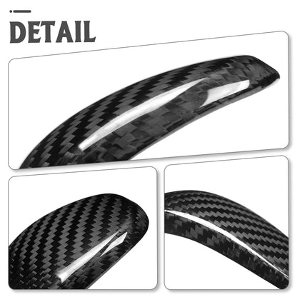 Real Dry Carbon Fiber Gear Shift Knob Head Trim for Lexus LC LC500 LC500h 2018 2019 2020-2026