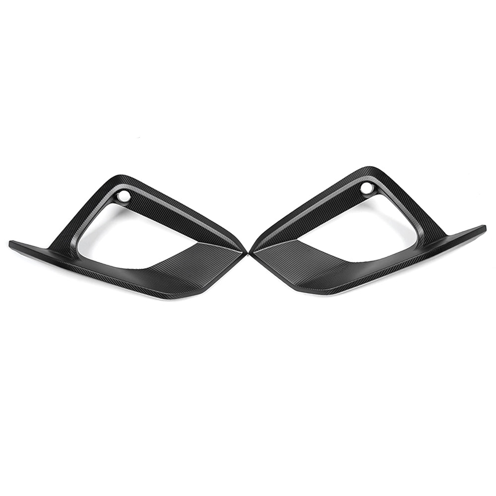 Real Carbon Fiber Fog Light Cover Trim For Acura Integra Type S DE5 2023 2024 2025, Front Bumper Fog Lamp Grille Bezel