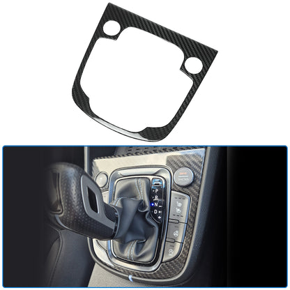 For Hyundai Kona N Kona N Line 2021+ Console Gear Shifter Knob Panel  Dry Carbon Fiber Interior Accessories