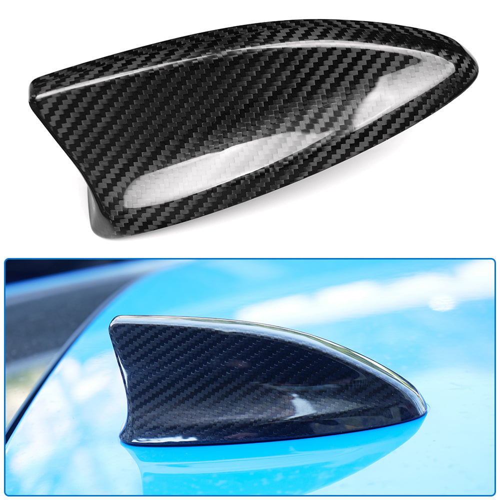 Dry Carbon Fiber Antenna Cover Cap For Honda Civic Type R Performance FL5 2023 2024 2025 2026, Car Roof Shark Fin Trim