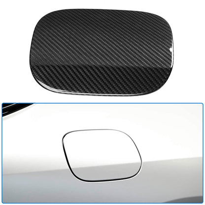 Dry Carbon Fiber Fuel Filler Door Panel Trim for Lexus LC500 LC500h 2018-2026 Gas Tank Filler Flap