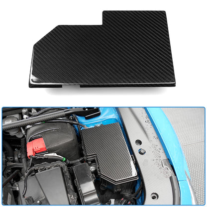 Dry Carbon Fiber Relay Fuse Box Cover Trim for Honda FL5 Civic Type R & Acura Integra Type S DE5 2023 2024 2025 2026