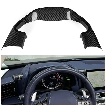 Dry Carbon Fiber Dashboard Instrument Cluster Bezel for Lexus LC500 LC500h 2018-2026