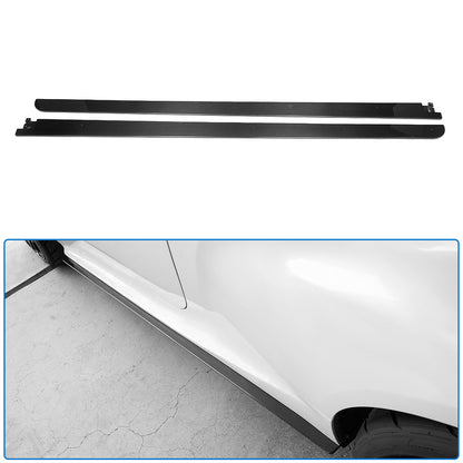 Dry Carbon Fiber Side Skirt Body Kit for Toyota GR Yaris Hatchback 2025 2026, Side Extension Splitter Lip, Car Rocker Panels