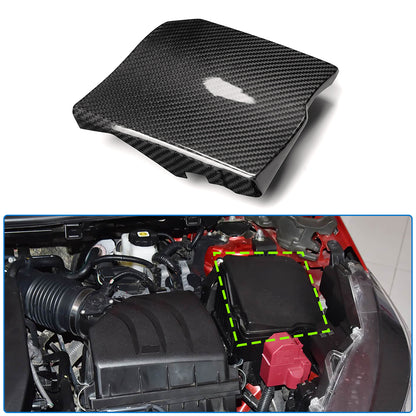 Dry Carbon Fiber Engine Fuse Box Cover Trim For Toyota GR Yaris RS RZ Morizo 2025 2026 Hatchback