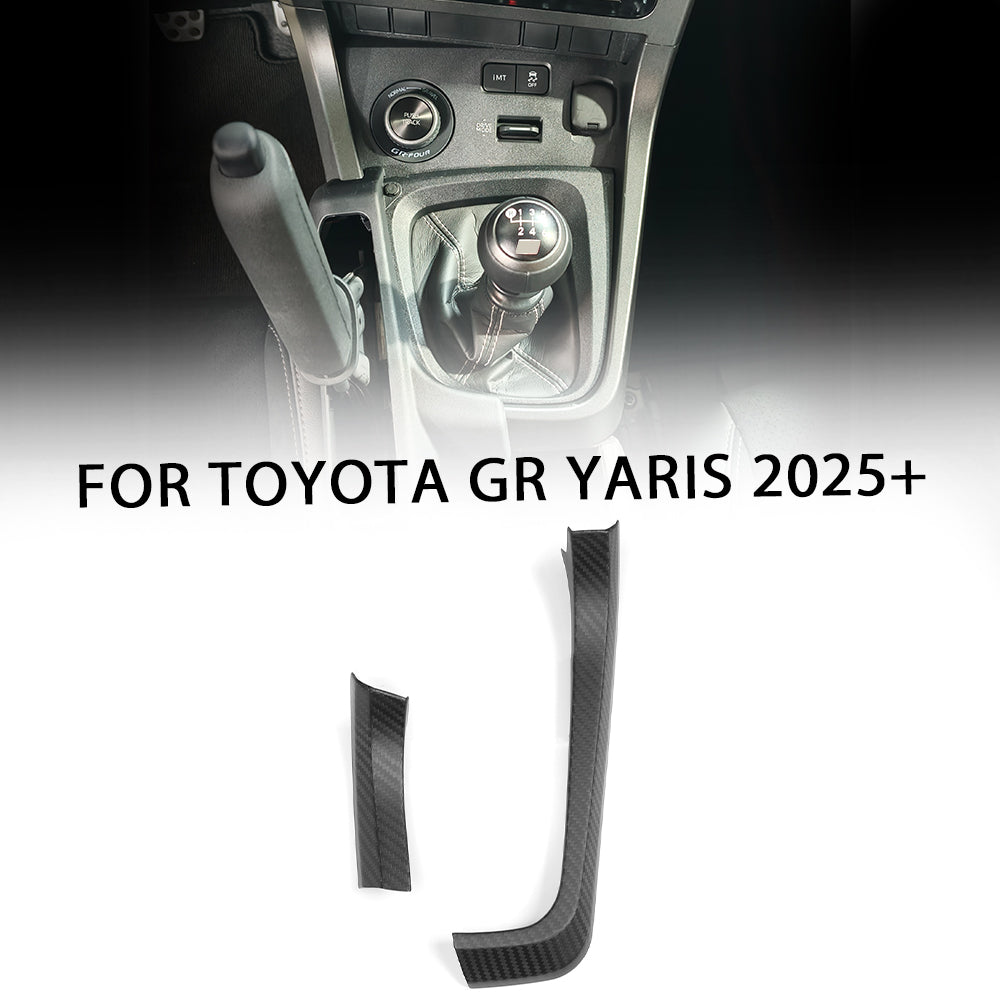 Dry Carbon Fiber Gear Shift Surrounding Bezel for Toyota GR Yaris XP210 2025 2025