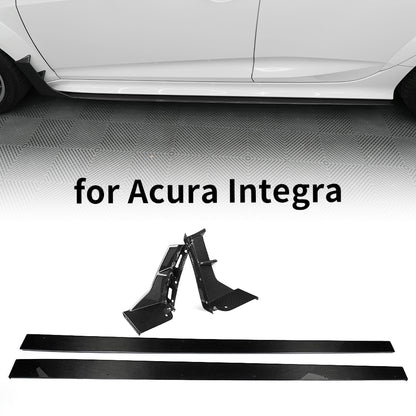 Real Carbon Fiber Side Skirts For Acura Integra Type S DE5 2023 2024 2025 2026, Car Rocker Panels, Exterior Trim