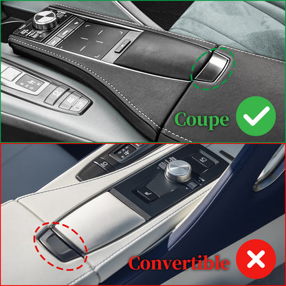 Dry Carbon Fiber Remote Touch Hand Rest Cover for Lexus LC LC500 LC500h 2018-2026, Center Console Trackpad Trim