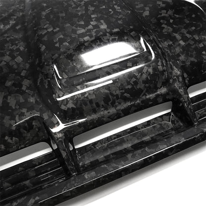 Engine Bay Cover Panel For Lotus Emira I4 AT 2023 2024 2025, Dry Carbon Fiber Engine Hood Bonnet Trim