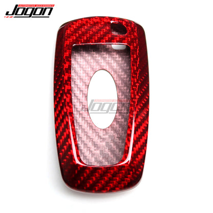 For Mustang S650 GT Ecoboost Key Case Romote Key Cover Real Carbon Fiber