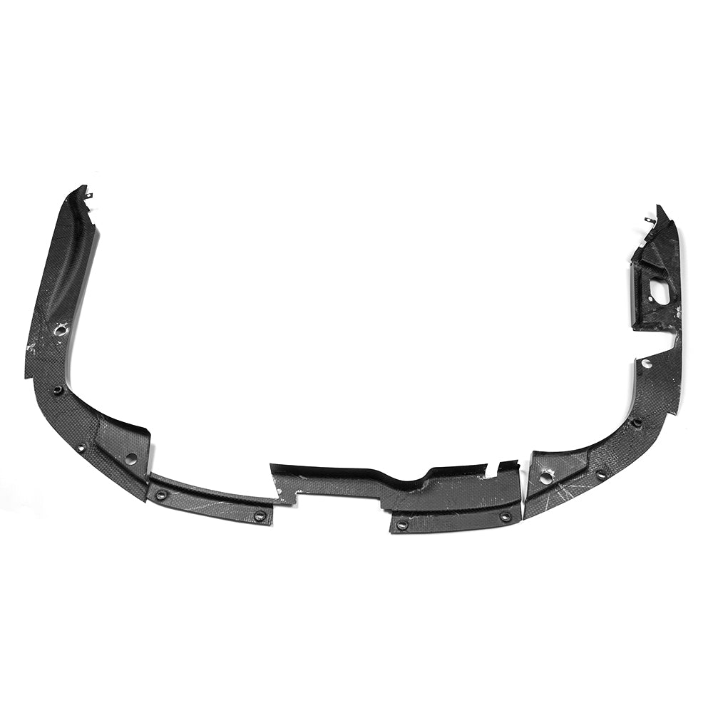 Dry Carbon Fiber Enigine Bay Side Panel +  for Honda Civic Type R FL5 2023 2024 2025 2026