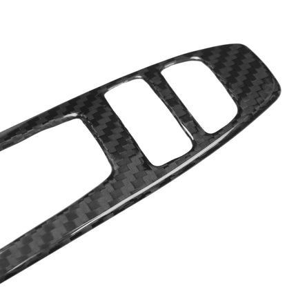 Real Dry Carbon Fiber Gear Shift Button Panel Trim for Lexus LC500 LC500h 2018-2026