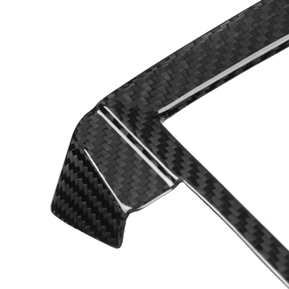 Real Dry Carbon Fiber Dashboard Side Air Conditioning Vent Outlet Cver Trim for Lexus LC500 LC500h Coupe Concertible 2018 2019 2020 2021 2022 2023, Not for 2024+