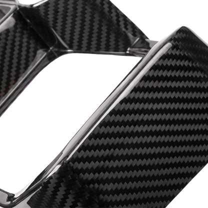 Dry Carbon Fiber Tail Light Lamp Cover Trim For Ford Bronco Raptor 2021-2025, Rear Brake Light Overlays