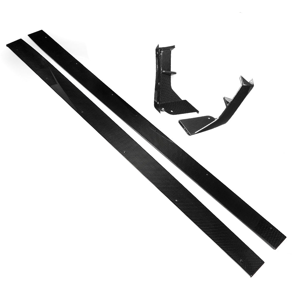 Real Carbon Fiber Side Skirts For Acura Integra Type S DE5 2023 2024 2025 2026, Car Rocker Panels, Exterior Trim