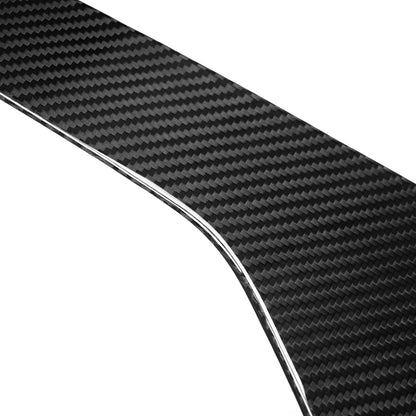 Dry Carbon Fiber Window Pillar Applique Panel Trim for Honda Civic Type R FL5 2023-2026