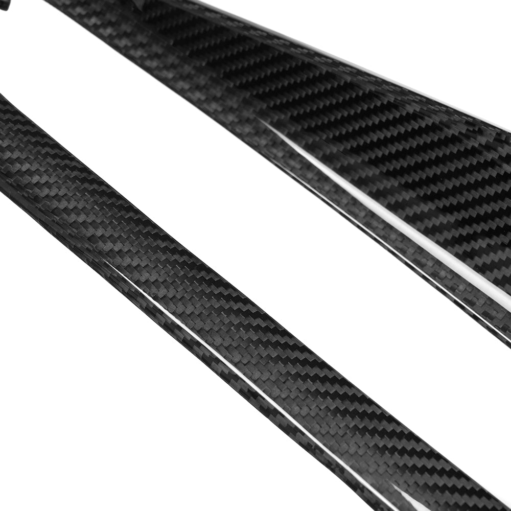 Pre-Preg Carbon Fiber Door Window Switch Panel For Corvette C8 2026+ E-Ray Stingray ZR1 Z06 Interior Door Panel Handrest Cover