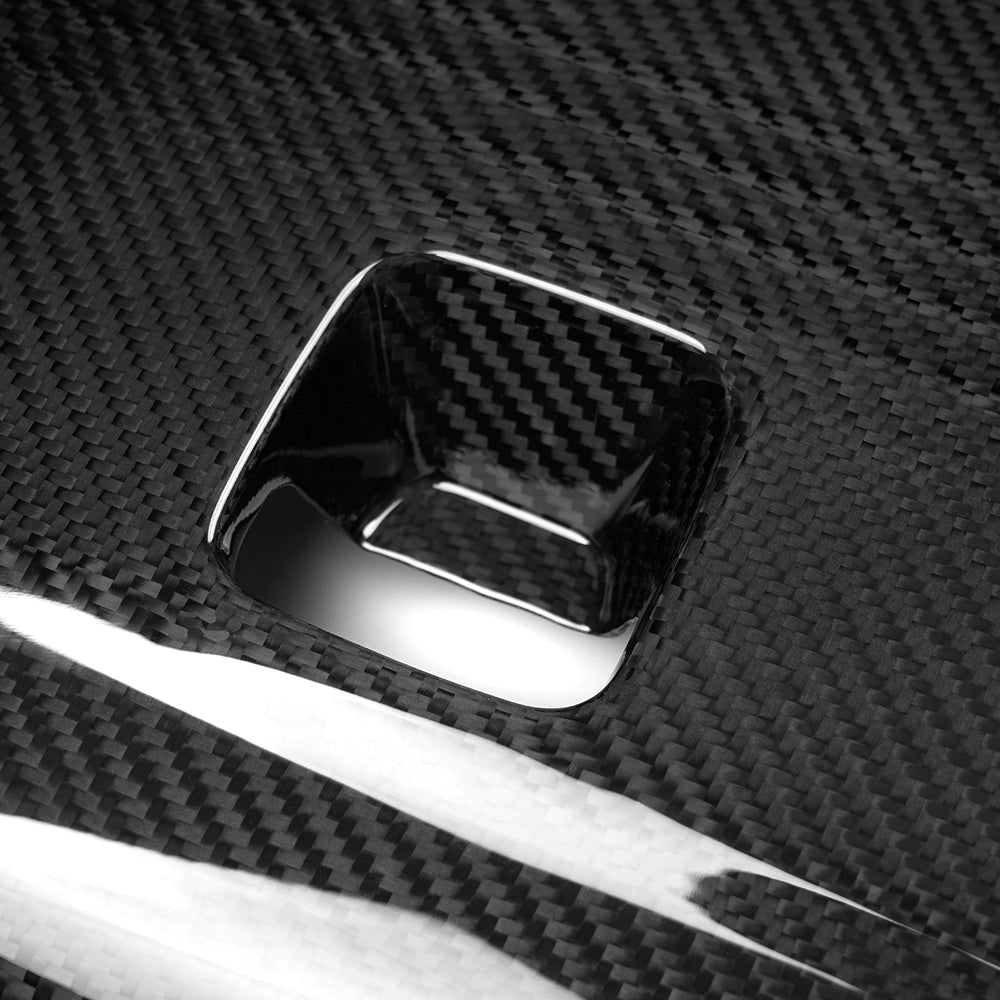 Prepreg Dry Carbon Fiber Engine Hood Cover Trim For Acura Integra Type-S 2023 2024 2025, Replacement