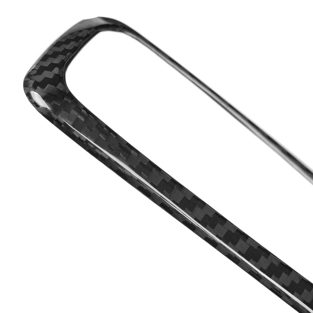 Real Dry Carbon Fiber Gear Shift Button Panel Trim for Lexus LC500 LC500h 2018-2026