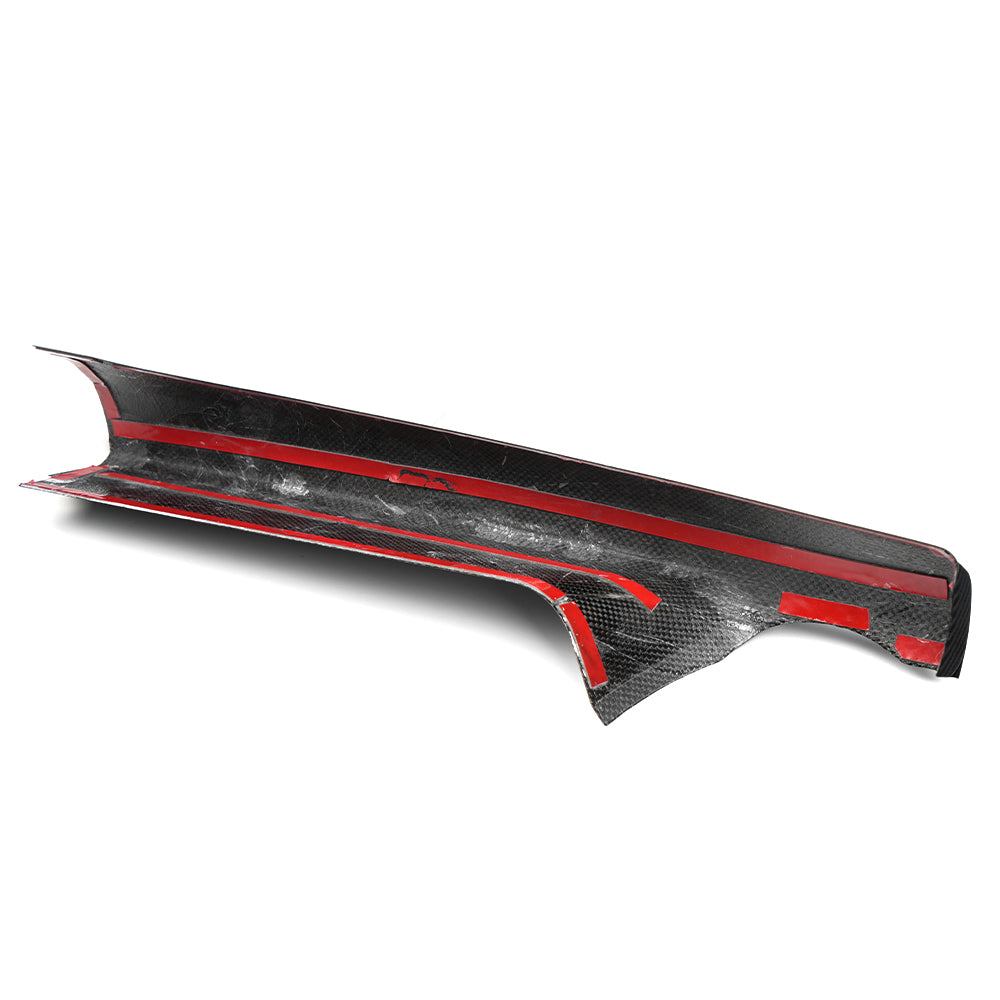 Dry Carbon Fiber Glove Box Lid Cover Trim for Toyota GR Yaris 2025 2026, Passenger-Side Decor