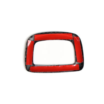 Dry Carbon Fiber Front & Rear Trunk Button Cover Trim for Chevrolet Corvette C8 Stingray Z06 ZR1 2026+