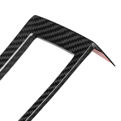 Real Dry Carbon Fiber Dashboard Side Air Conditioning Vent Outlet Cver Trim for Lexus LC500 LC500h Coupe Concertible 2018 2019 2020 2021 2022 2023, Not for 2024+