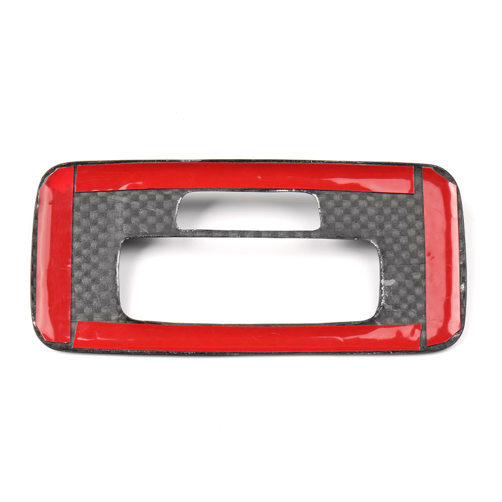 Dry Carbon Fiber Reading Light Lamp Trim For Honda Civic Type R FL5 2023 2024 2025 2026, Front Rear Roof Reading Light Cover