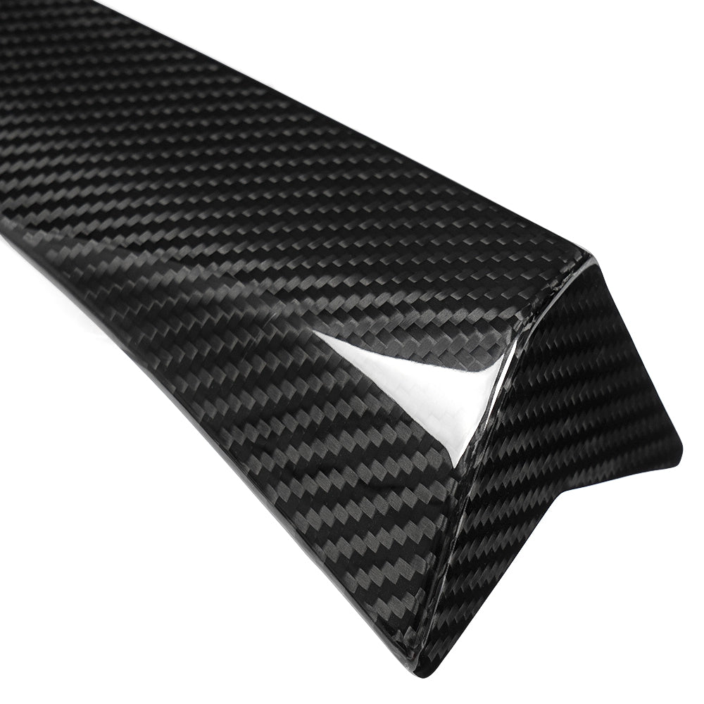 For Chevrolet Corvette C8 Stingray Sports Z06 Z51 2020-2024 Exterior Body Side Air Outlet Frame Cover Dry Carbon Fiber Car Trim