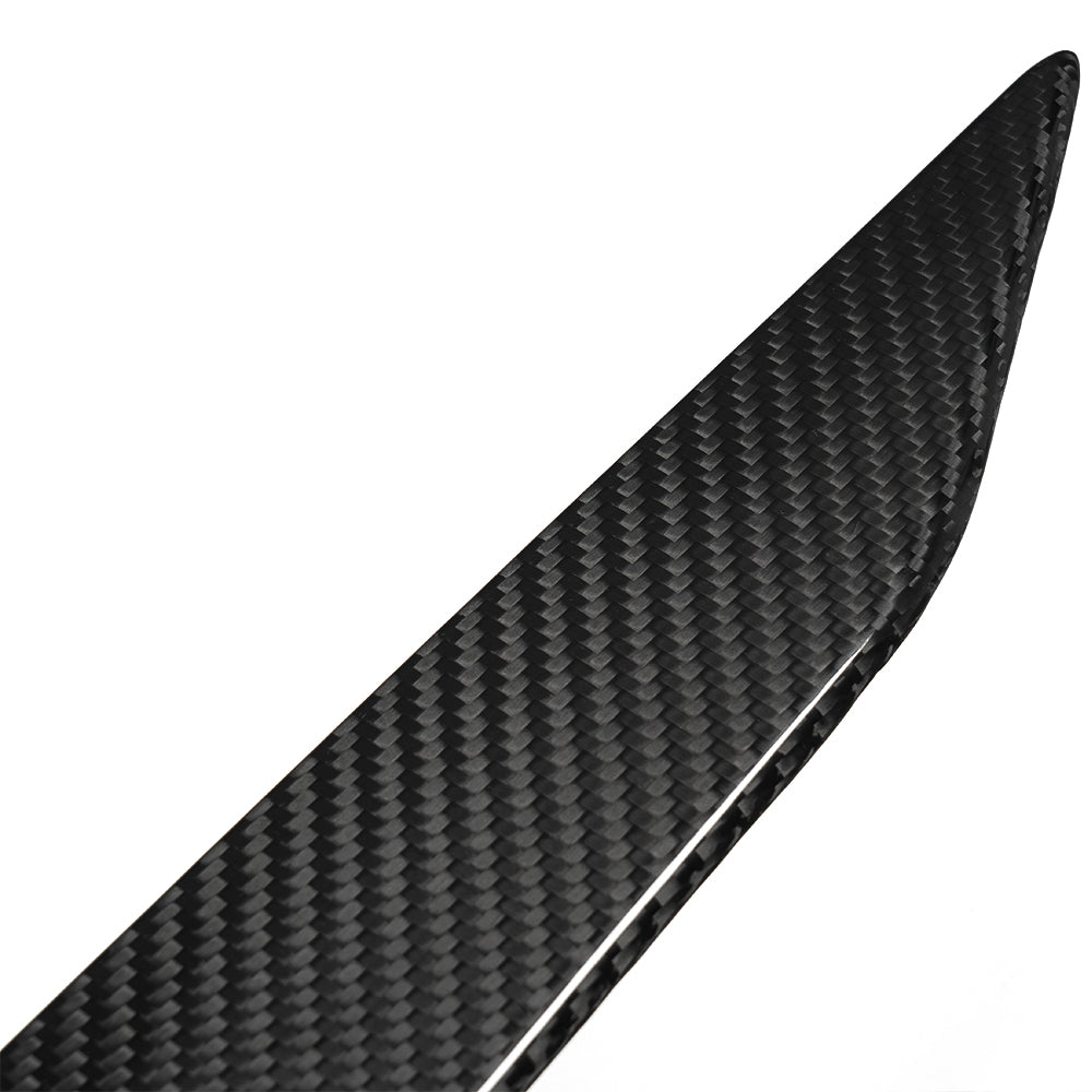 For Chevrolet Corvette C8 Stingray Sports Z06 Z51 2020-2024 Exterior Body Side Air Outlet Frame Cover Dry Carbon Fiber Car Trim