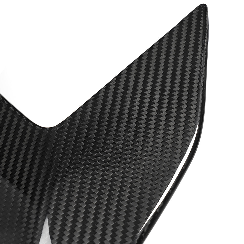 For Chevrolet Corvette C8 Stingray Sports Z06 Z51 2020-2024 Exterior Body Side Air Outlet Frame Cover Dry Carbon Fiber Car Trim