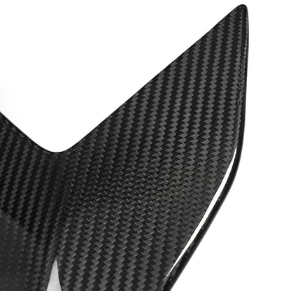 For Chevrolet Corvette C8 Stingray Sports Z06 Z51 2020-2024 Exterior Body Side Air Outlet Frame Cover Dry Carbon Fiber Car Trim