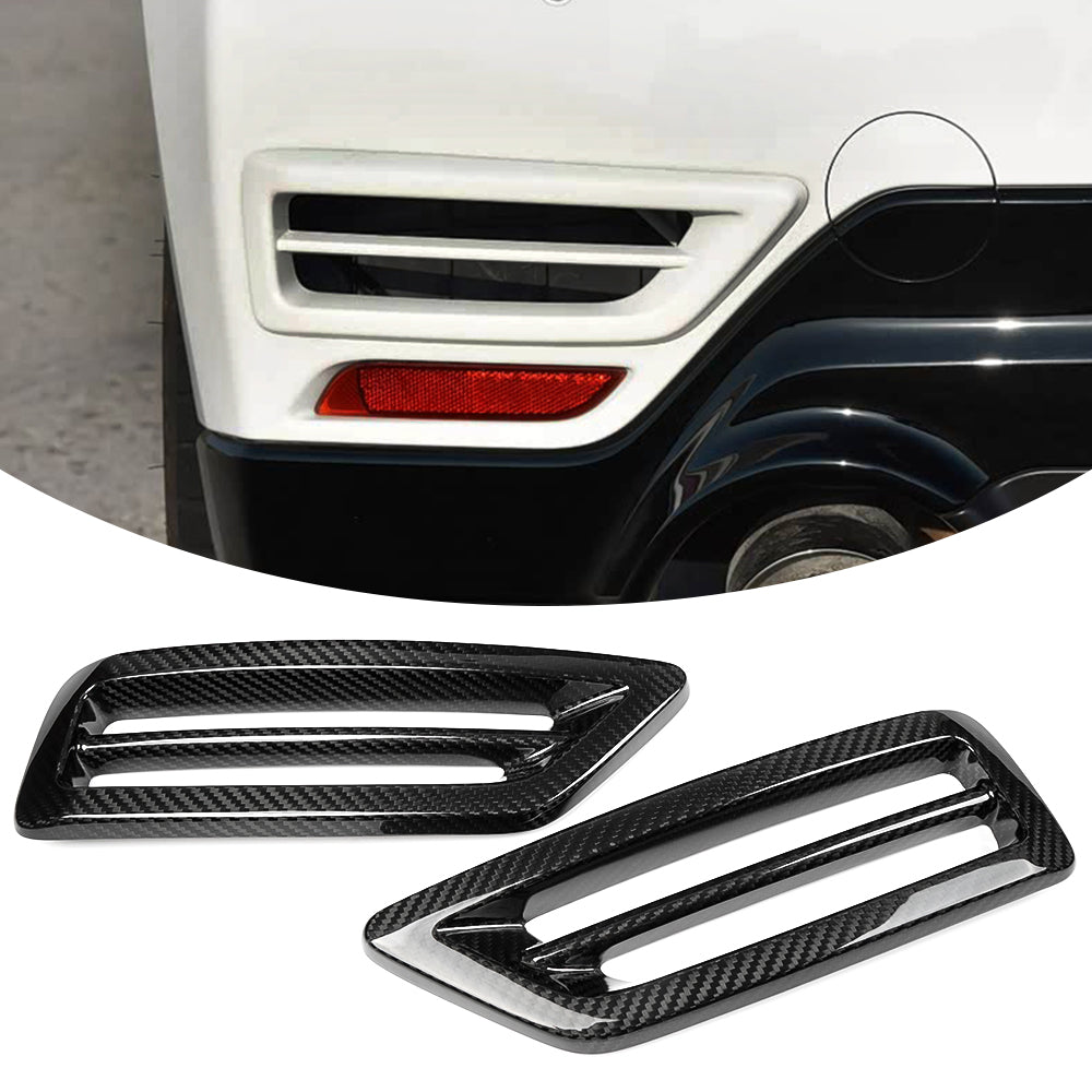 Dry Carbon Fiber Rear Bumper Air Vent Cover Trim For Toyota GR Yaris RS RZ Morizo 2025 2026, Exterior