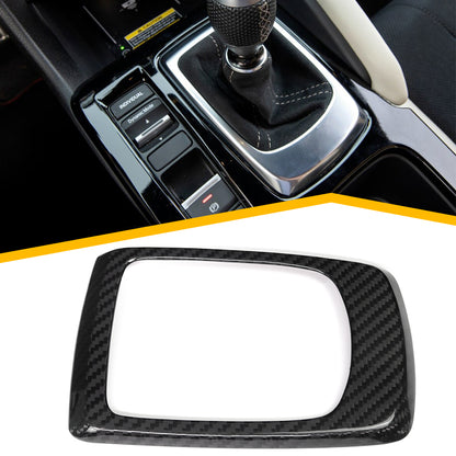 For Acura Integra Type S DE5 DE4 2022+ MT Console Gear Shift Box Frame Real Carbon Fiber