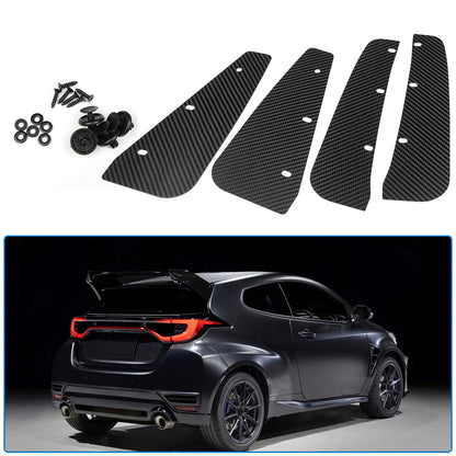 Dry Carbon Fiber Mud Flaps for Toyota GR Yaris Hatchback RS RZ 2025 2026, Mudguard Fender, Front Rear Wheel Splash Guard