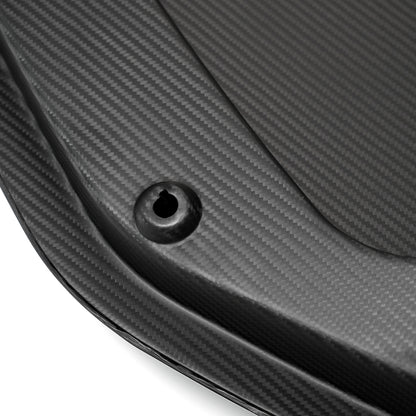 ZR1 Style Dry Carbon Fiber Front Engine Hood Cover For Corvette C8 Stingray Z06 ZR1 2020-2025, Replacement