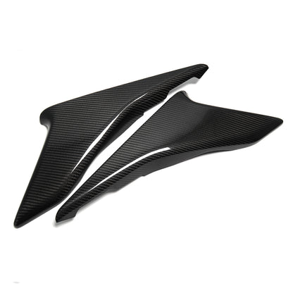 For Corvette C8 Stingray Convertible Coupe Z51 Z06 2020-2024 Car Side Door Lower Frame Cover Real Dry Carbon Fiber