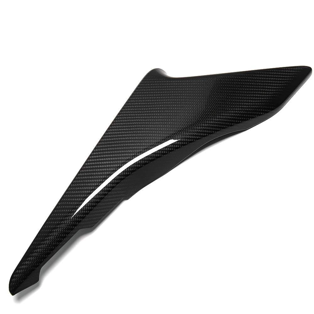 For Corvette C8 Stingray Convertible Coupe Z51 Z06 2020-2024 Car Side Door Lower Frame Cover Real Dry Carbon Fiber