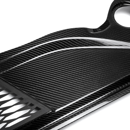 Real Carbon Fiber Frunk Cover Trim Replacement For Corvette C8 Z06 Z51 2020-2024